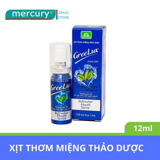 Xịt Thơm Miệng Greelux Extra Cool 12Ml