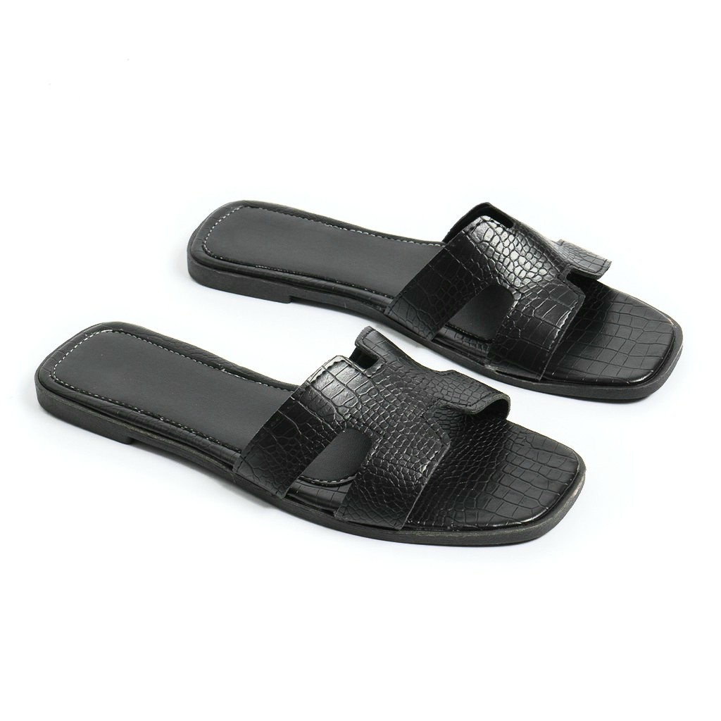 Dép xẹp thời trang chữ H size lớn big size 40 41 42 43 44