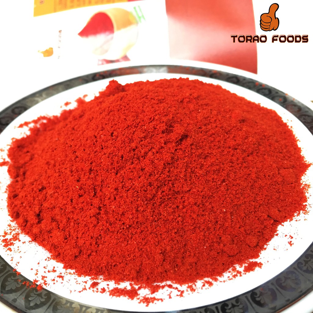 Bột ớt Hàn Quốc làm kim chi gói 100g, ớt bột Hàn Quốc loại mịn, bột ớt Hàn Quốc làm mì cay chiết gói nhỏ tiện lợi