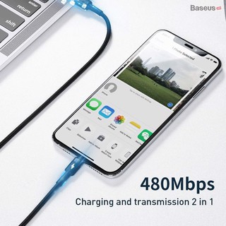 Cáp sạc nhanh C to Lightning Baseus Cafule PD 18W