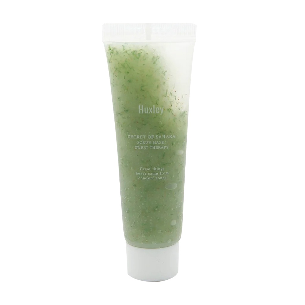 Tẩy Tế Bào Chết Mặt Huxley Xương Rồng Scrub mask Sweet Theraphy Hàn Quốc Minisize 30g