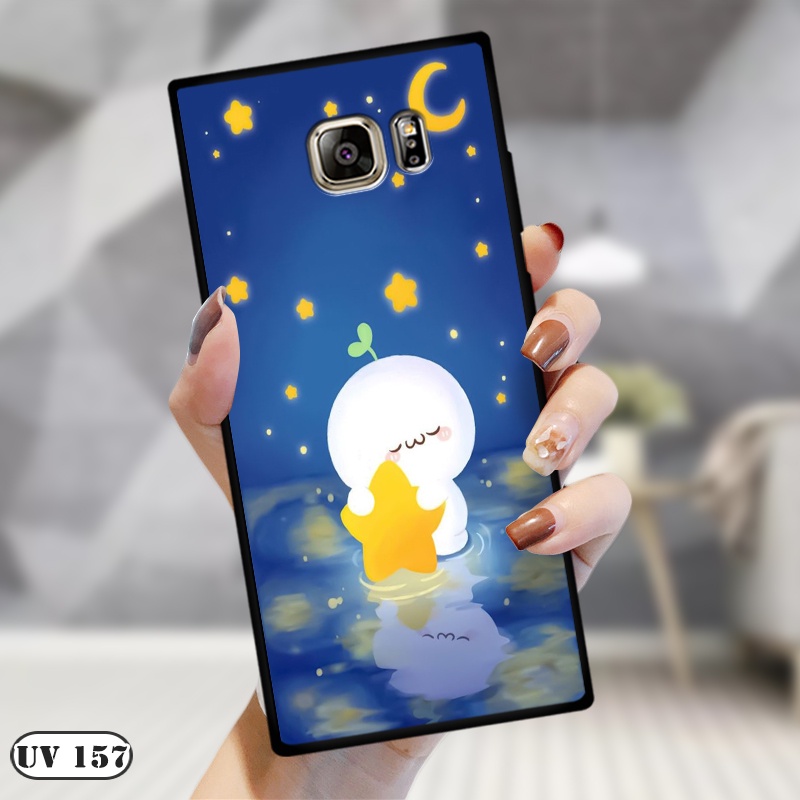 Ốp lưng nhám cho điện thoại Samsung Galaxy Note 5