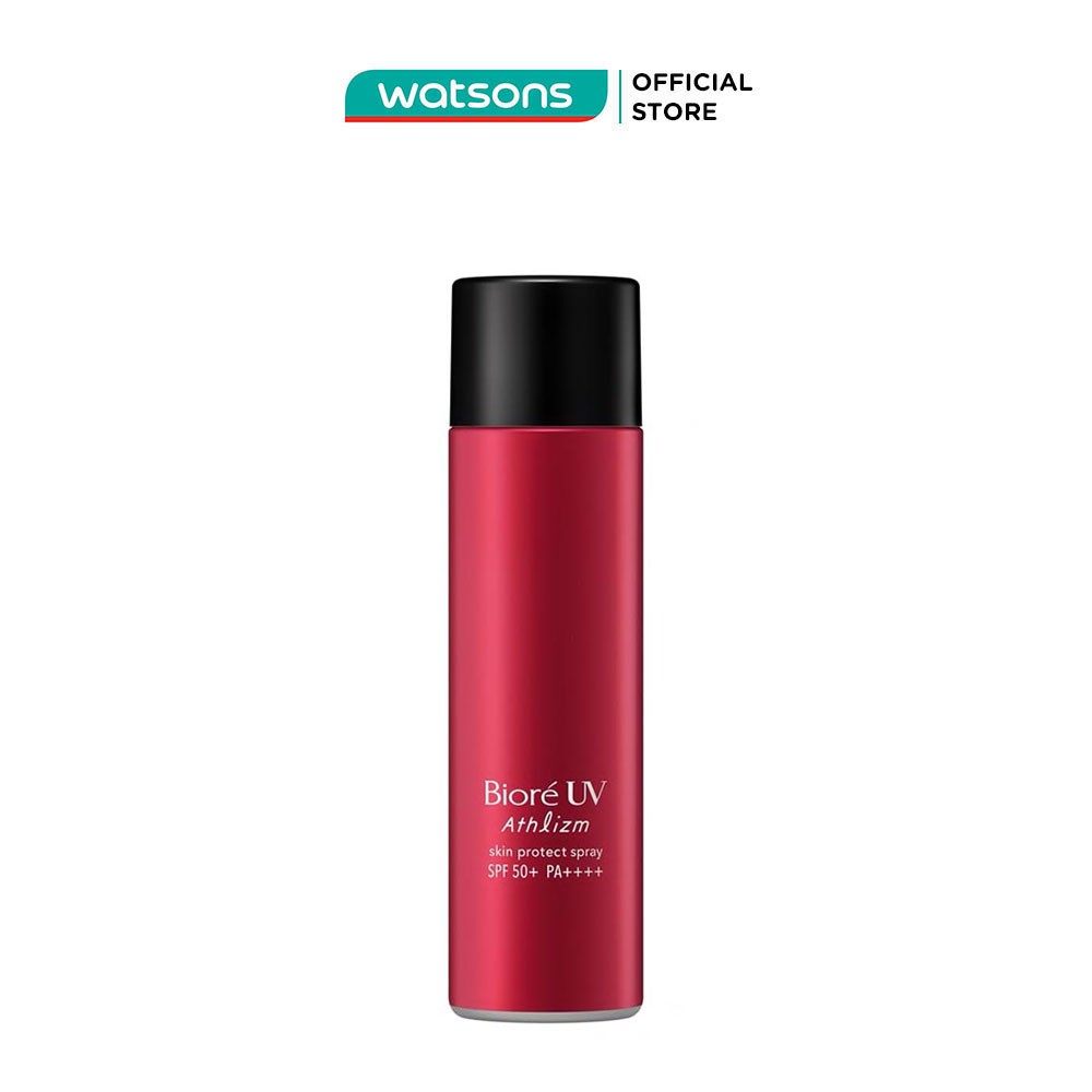 Xịt Chống Nắng Biore UV Athlizm Skin Protect Spray SPF 50+/PA++++ Vận Động Chuyên Nghiệp 90g