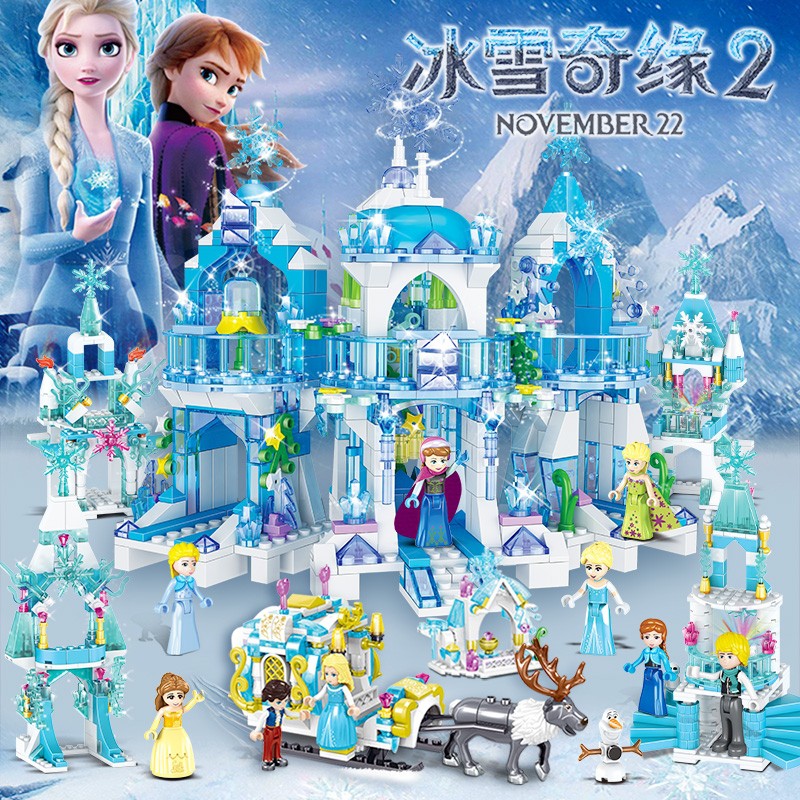 Bộ Lắp Ghép Lego Nhân Vật Nữ Hoàng Băng Giá 10 Series