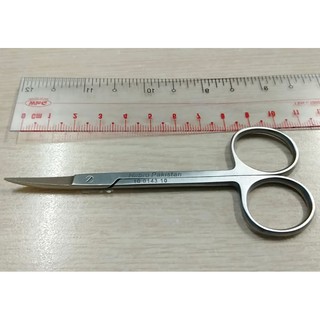 Kéo Iris cong 10 cm Hilbro 10.0143.10/Kéo y tế/Kéo phẫu thuật