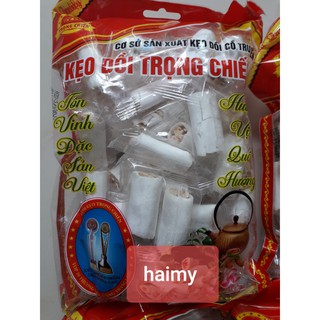 Kẹo dồi lạc vừng Trọng Chiến Đặc sản Thái Bình - Kẹo Kéo Giòn Ngon 400g - Đồ ăn vặt