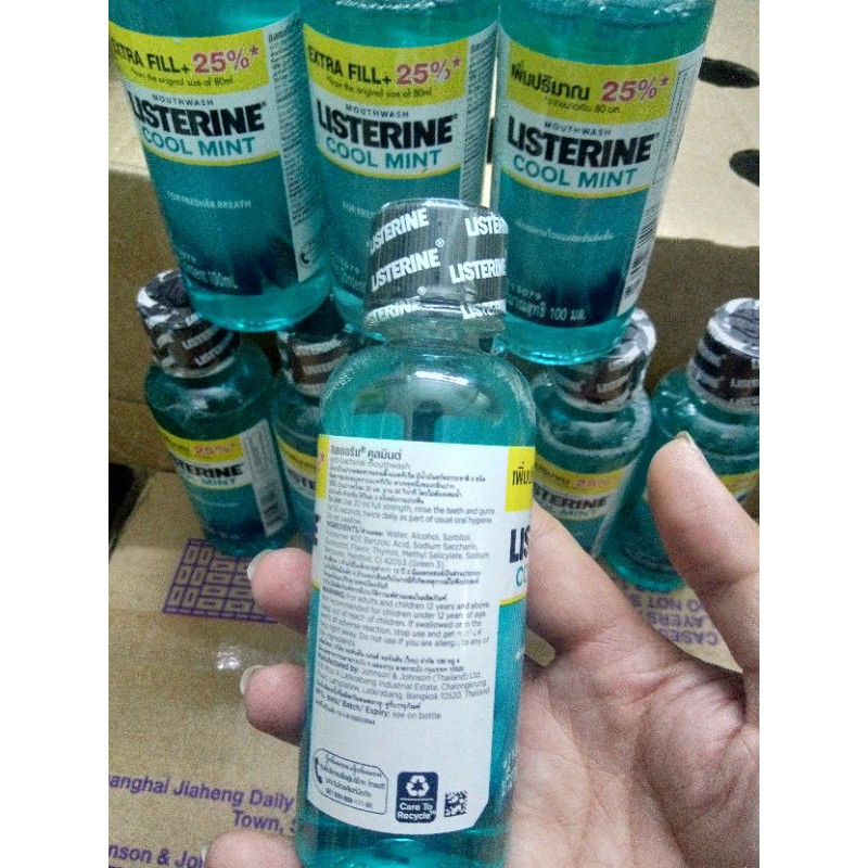 Nước súc miệng listerine Coolmint 100ml