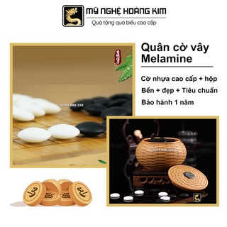 Quân cờ vây Melamine và hộp đựng giỏ nhựa, Mỹ Nghệ Hoàng Kim chuyên bán bộ cờ vây cao cấp