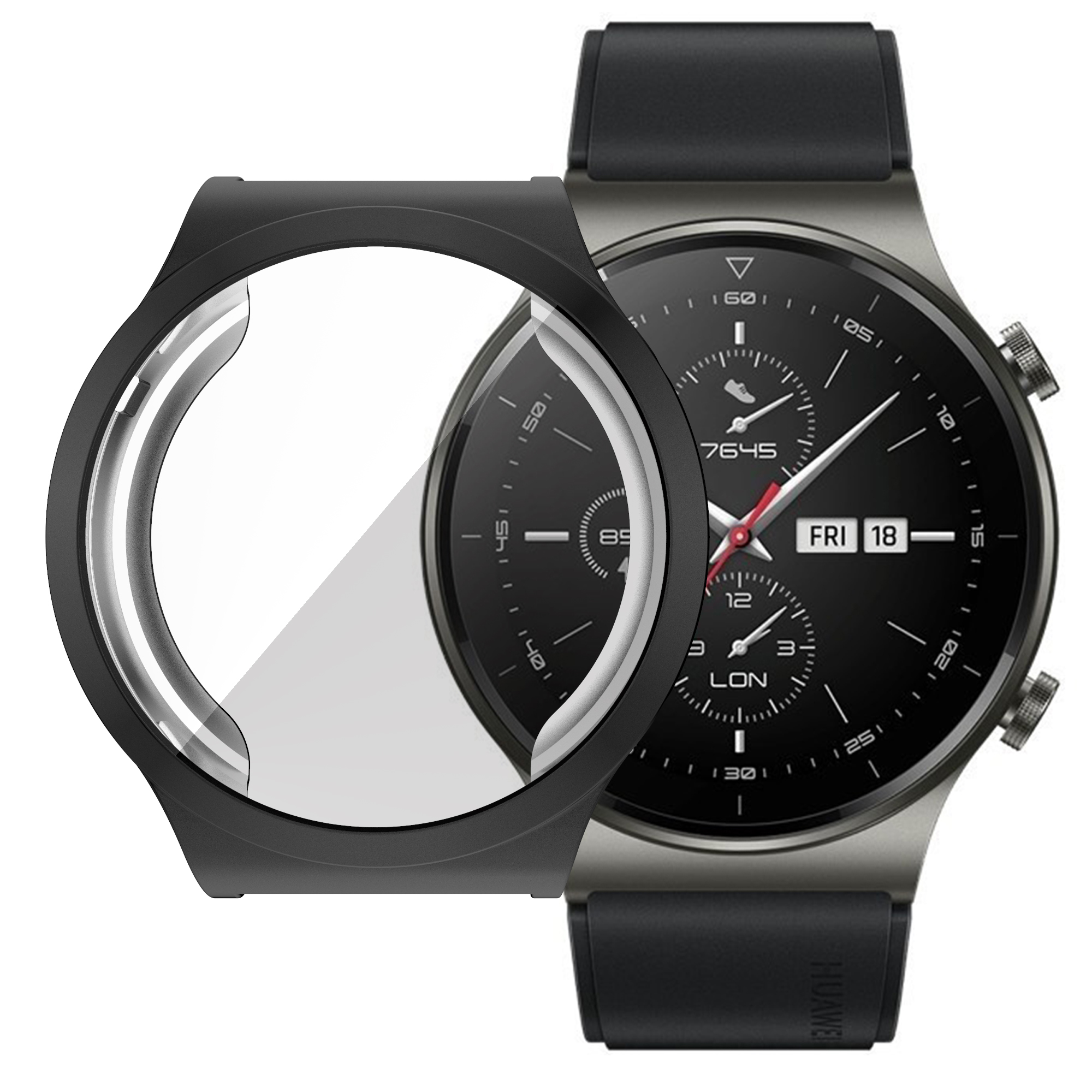 Tpu Ốp Bảo Vệ Màn Hình Đồng Hồ Thông Minh Huawei Watch Gt2 Gt 2 Pro