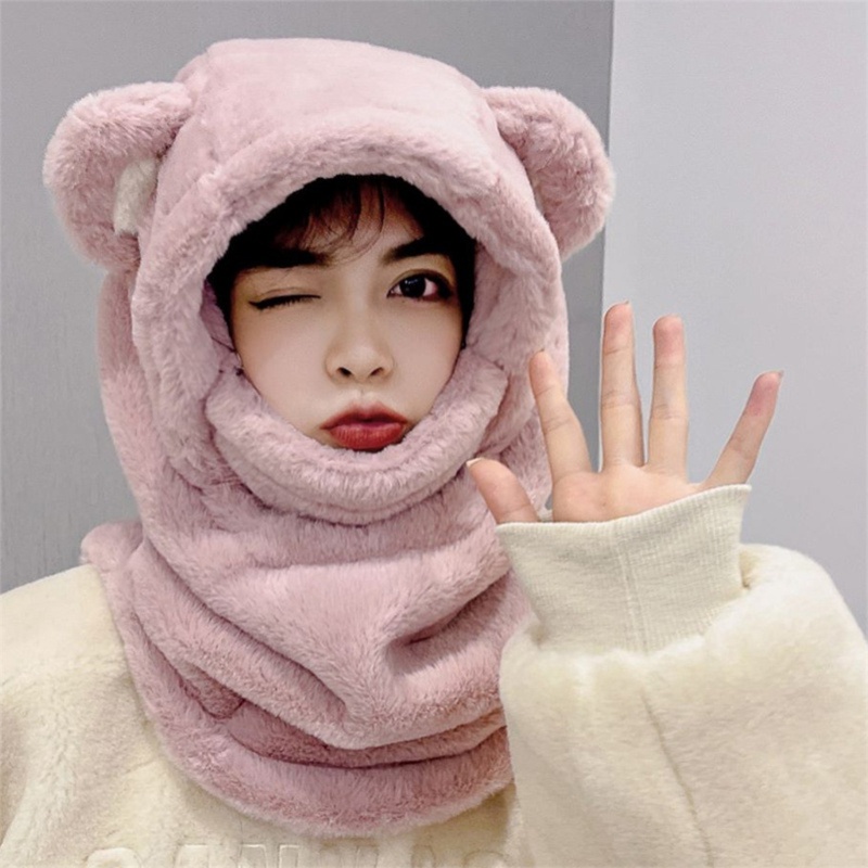 Mũ Đi Xe Đạp 2 Trong 1 Bằng Nhung Chống Lạnh Cho Chó