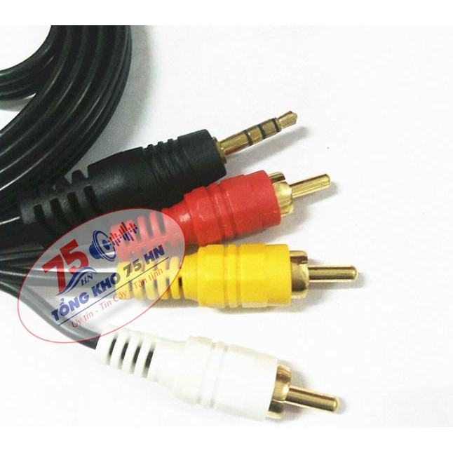 Combo 30 Dây AV xịn 1 ra 3 - dài 1.5m