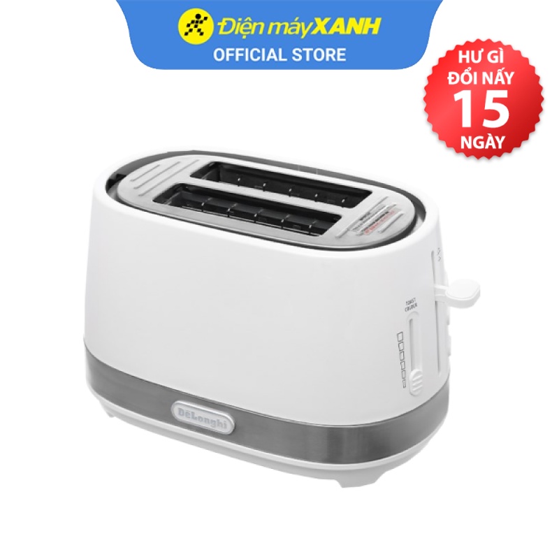 [Mã ELHADEV giảm 4% đơn 300K] Máy nướng bánh mì Delonghi CTLA2103.W