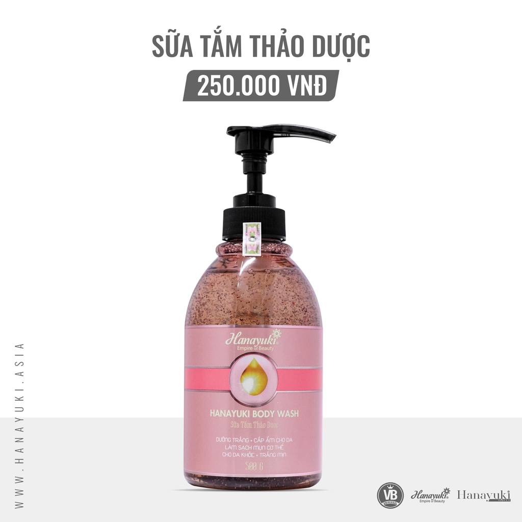 Sữa tắm Hanayuki body wash 500ml