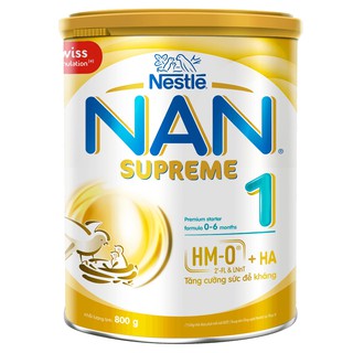 Combo 2 Lon Sữa Bột Nan Supreme 1 - 800g