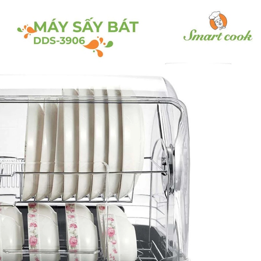 Máy sấy bát điện tử Elmich Smartcook DDS-3906 - Dung tích 45L - Hàng chính hãng - Bảo hành 12 tháng - Đổi mới 7 ngày