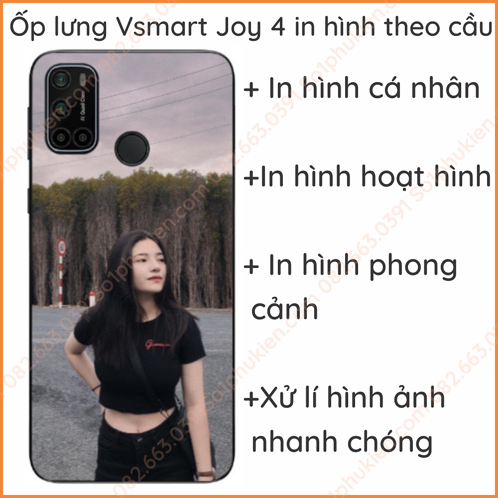 Ốp Lưng Vsmart Joy 4 in hình theo yêu cầu