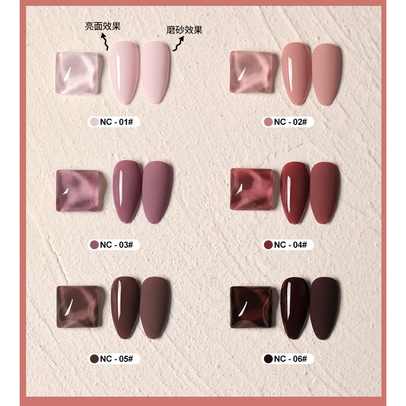 Sơn Gel AS vỏ đen Mã NC( Cam Kết Chính Hãng - làm khô sơn gel bằng máy hơ uvled )