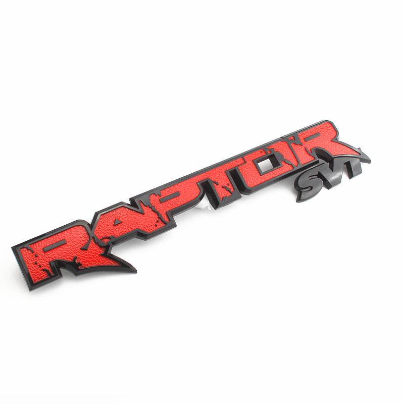 1 Miếng Dán Logo Trang Trí Đuôi Xe Hơi Ford Raptor SV1 F150 F250 F350 Mustang Mondeo 5 Kuga RANGER Fiesta