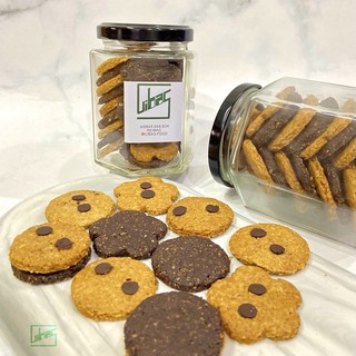 Bánh quy yến mạch [𝚜𝚒𝚣𝚎 𝚗𝚑ỏ] _ Healthy Oatmeal Cookies