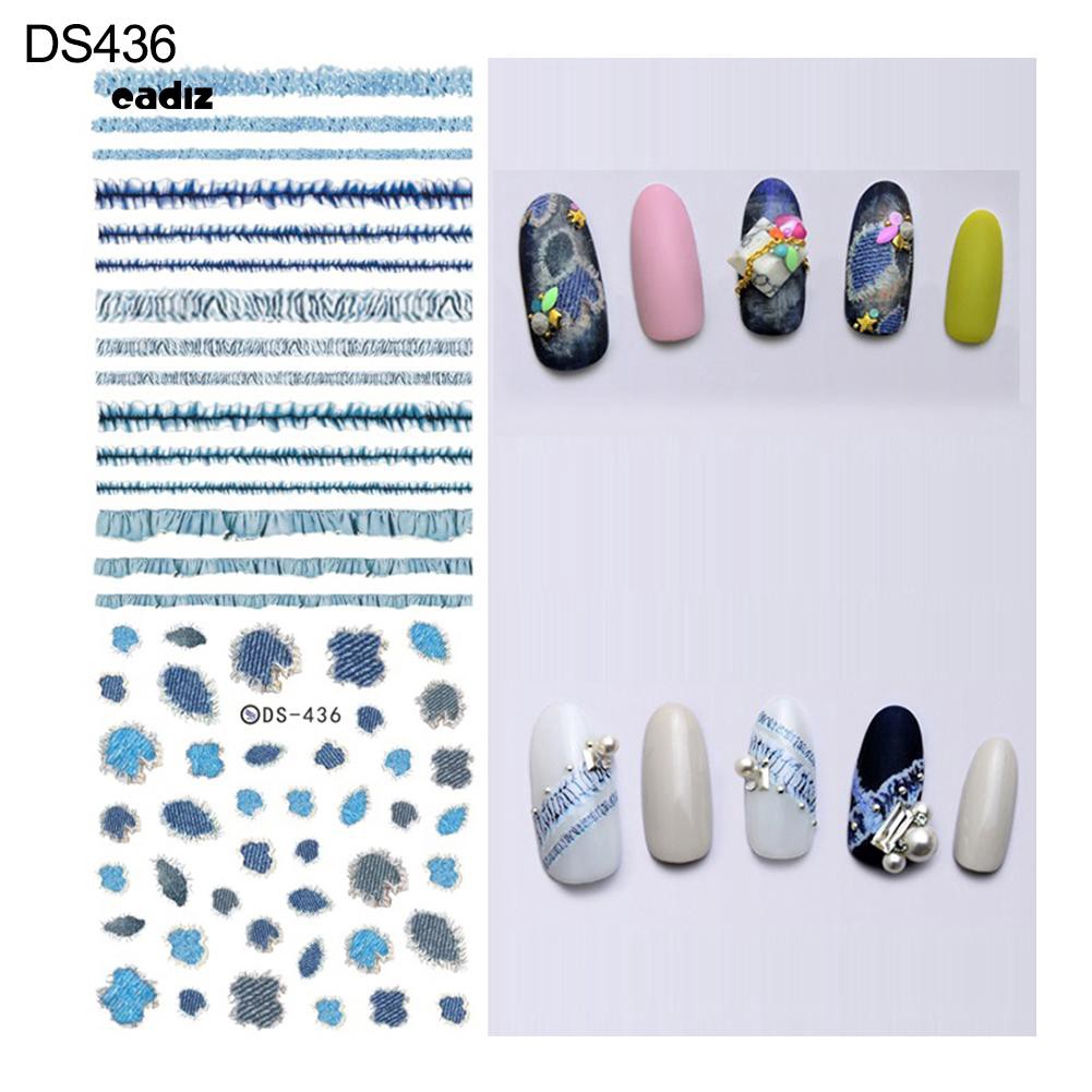 Decal trang trí móng chuyển nước nhiều kiểu thời trang