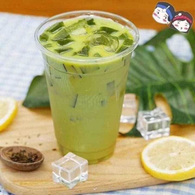 Lục Trà Đài Loan( trà sữa xanh hương nhài)