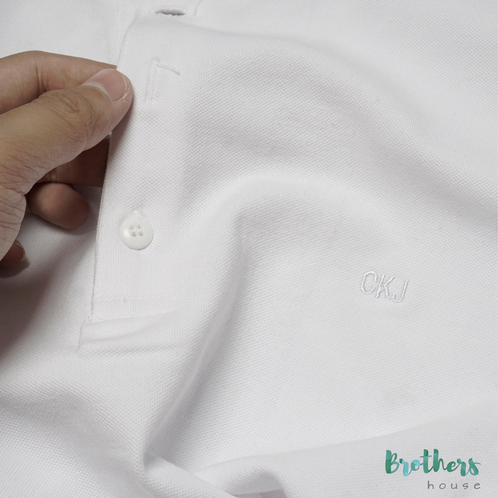 |Cao cấp| Áo polo nam trơn CK vải cotton mềm mịn, lên dáng chất ngất