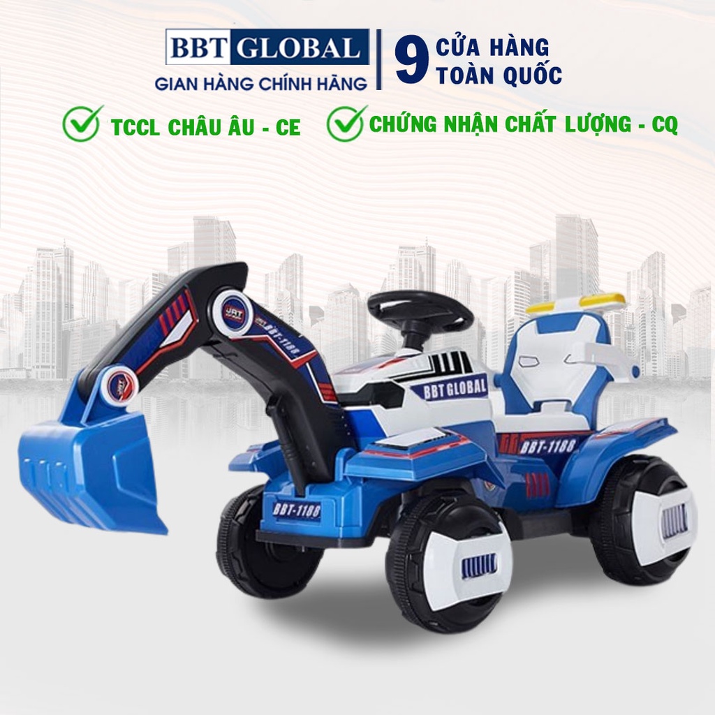 Xe ô tô điện cần cẩu cho bé BBT Global BBT-1188