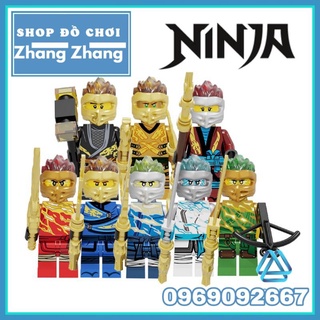 Đồ chơi Xếp hình mô hình Ninjago Season 11 Kai FS  - Cole Jay Zane Lloyd Nya  Minifigures POGO PG8281
