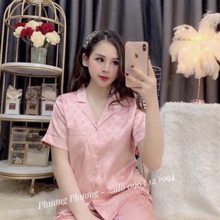 Bộ lụa gấm cộc dài