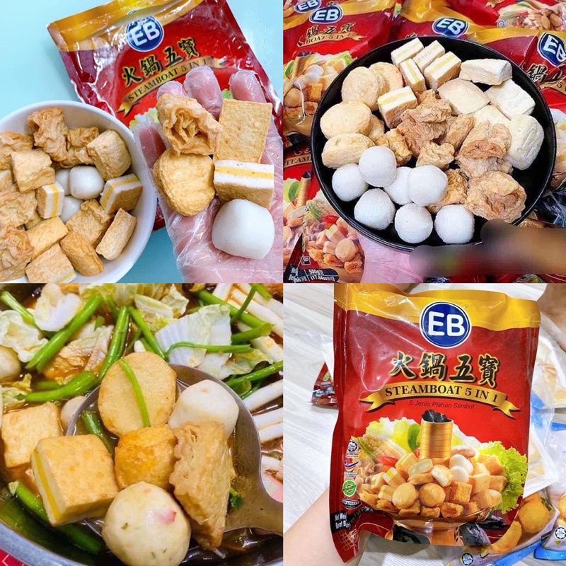 Viên thả lẩu mix EB 500gr