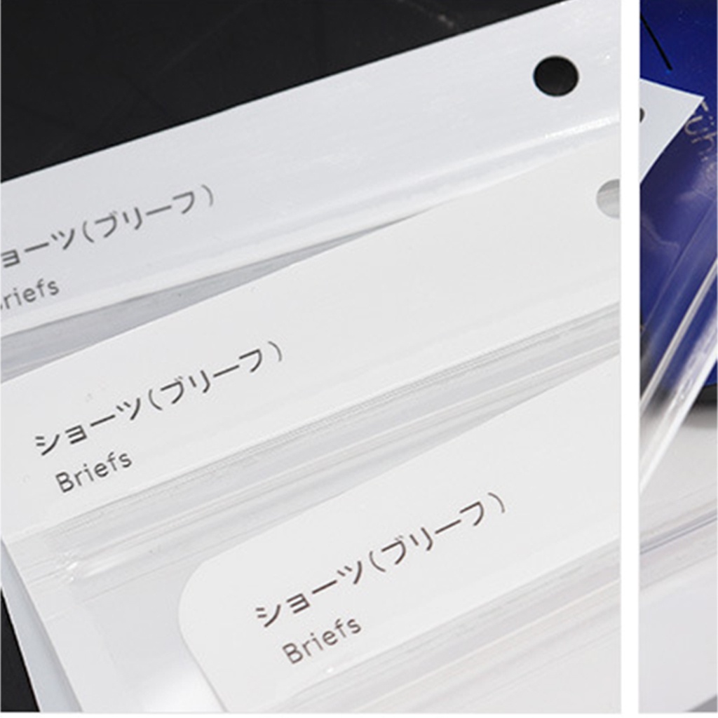 Combo 5 túi Zip đựng quần lót xuất khẩu