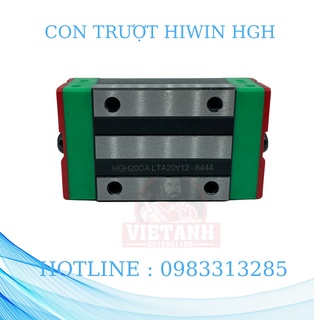 Con trượt block hiwin hgh20ca , hgw20cc . hgh25ca, hgw25cc, hgh30ca, hgw30cc