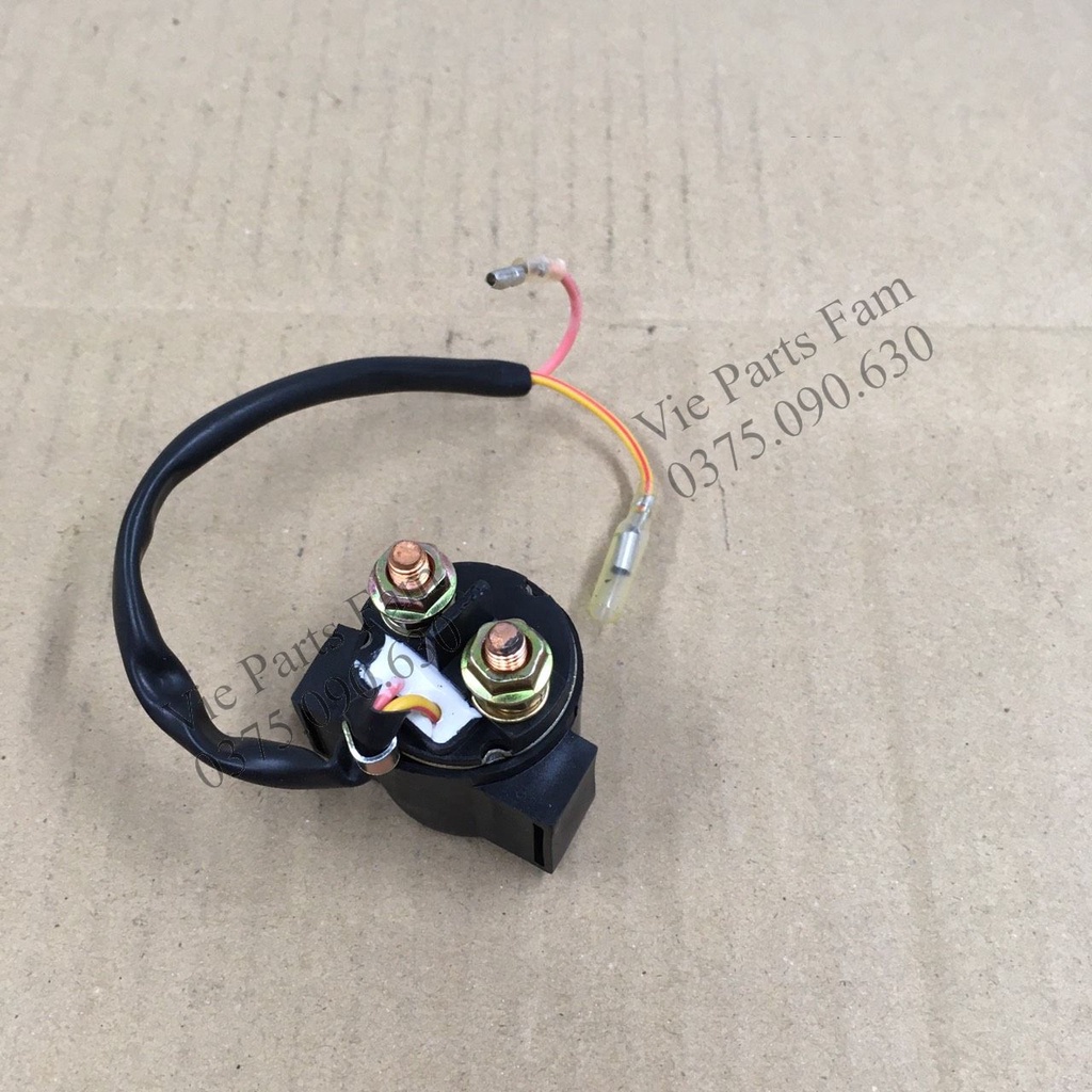 Rơ le đề tròn xe máy cóc đề Dream Wave