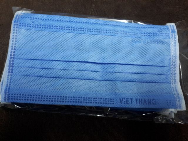 KHẨU TRANG VIỆT THẮNG 1 LỚP - 50 CÁI | BigBuy360 - bigbuy360.vn