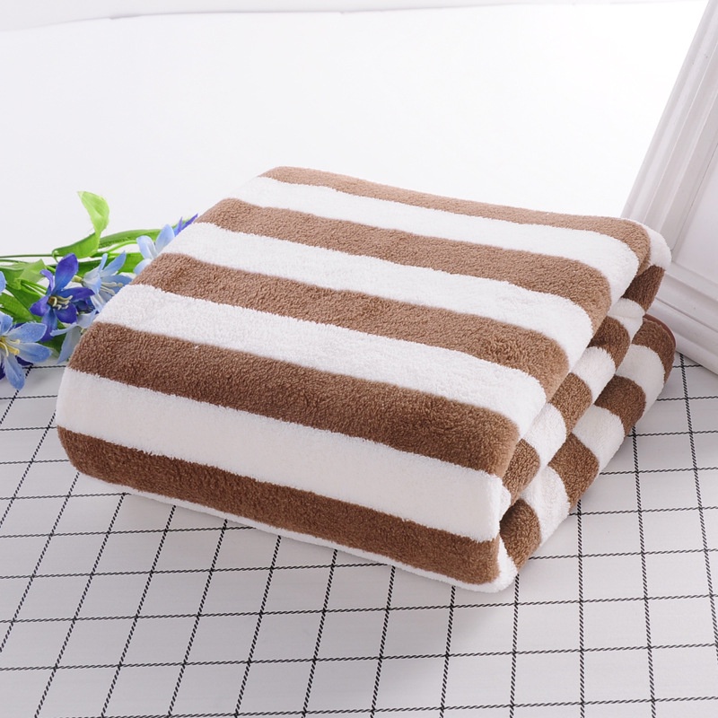 Khăn tắm cotton Hàn Quốc 2 mặt dày đẹp siêu mềm mịn