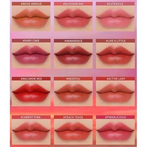 Son kem lì 3CE Lip Tint môi lâu trôi không trôi giá rẻ học sinh bộ trang điểm chính hãng SON chumia