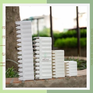Chậu Nhựa Hàng Rào Tre, Hàng Rào Nhựa Trồng Hoa Ban Công Siêu Xinh - Đủ Size