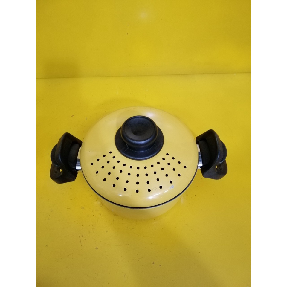 Nồi men nội địa Nhật, size 19cm, cao 9cm (mã 688), Dùng được bếp từ