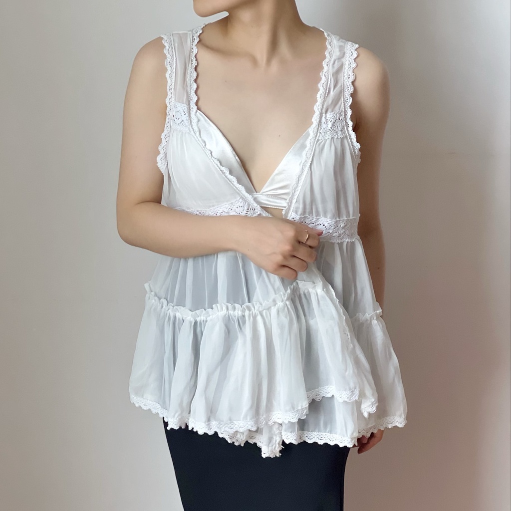 Áo Nữ Phong Cách Ulzzang 👗2HANDS.OUI👗 Thời Trang Dạo Biển - Chất Liệu Mát