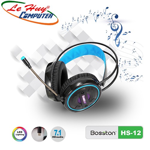 Tai Nghe Bosston HS-12 7.1 USB LED