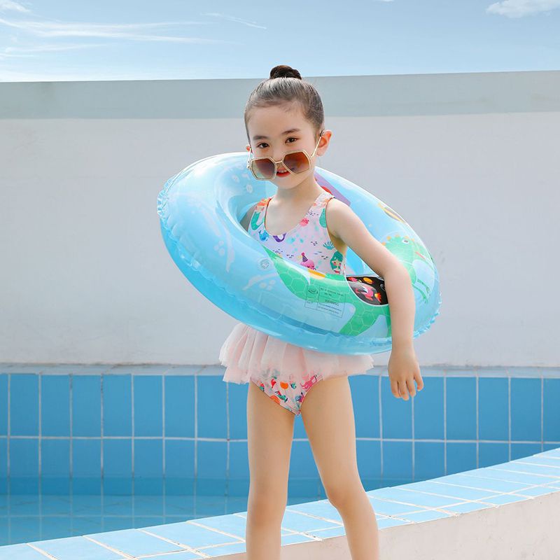 Phao Bơi Tròn Trẻ Em Cao Cấp - Phao Bơi Tròn Cho Bé Khủng Long/Tiên Cá - Phao Bơi Bé Trai- Phao Bơi Bé Gái