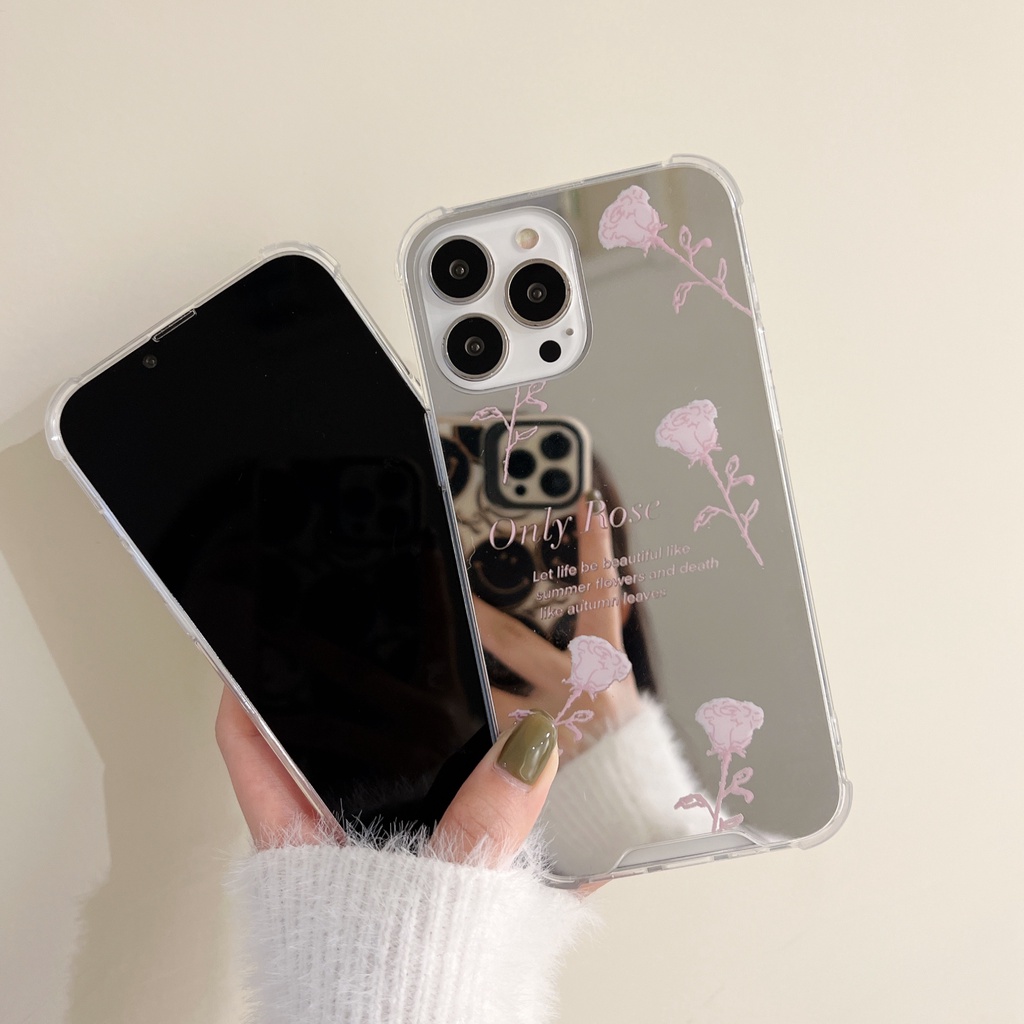 Ốp Lưng Samsung Galaxy A23 A33 4G 5G A11 A53 A52 A52s A32 4G 5G A13 A12 A03 Gương Case