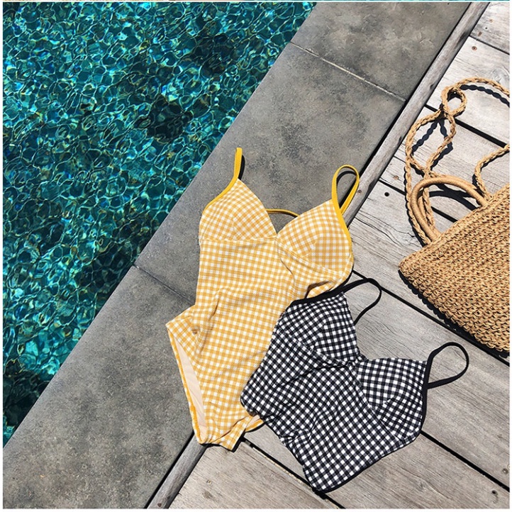 Bikini 1 Mảnh liền thân LUHAZO Che bụng bigsize Chất Đẹp Quảng Châu Hàn Quốc 2390 K6T4-1