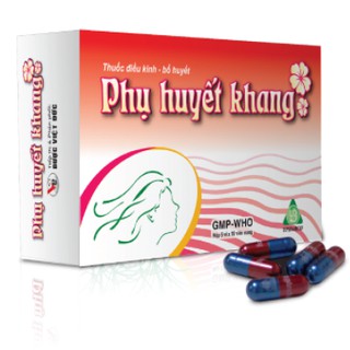 Điều kinh bổ huyết Phụ huyết khang, hộp 50 viên