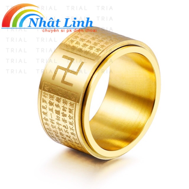 Nhẫn Bát Nhã Tâm Kinh Cầu May xaoy 360