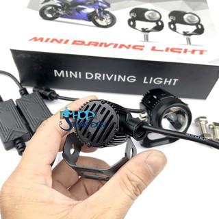 Bộ Đèn Trợ Sáng Bi Cầu Mini Có Cos Pha [ Tặng Công Tắc Cos Pha ]