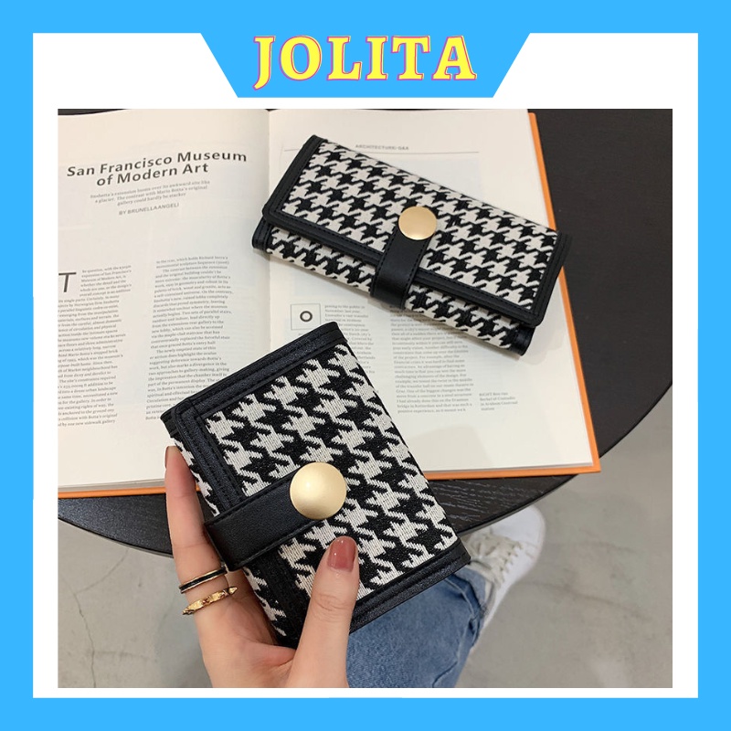 Ví cầm tay nữ nhiều ngăn cao cấp thời trang Hàn Quốc đẹp sang trọng đi chơi đựng tiền giá rẻ JOLITA VDCT40