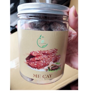 KẸO ME CAY 350g , HŨ NHÔM