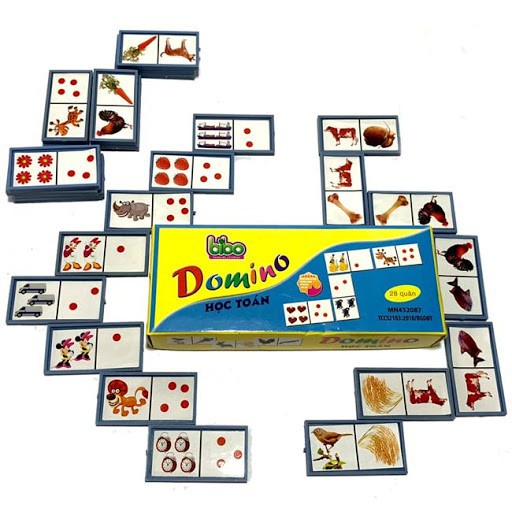 Đồ Chơi Domino Giúp Bé Học Toán