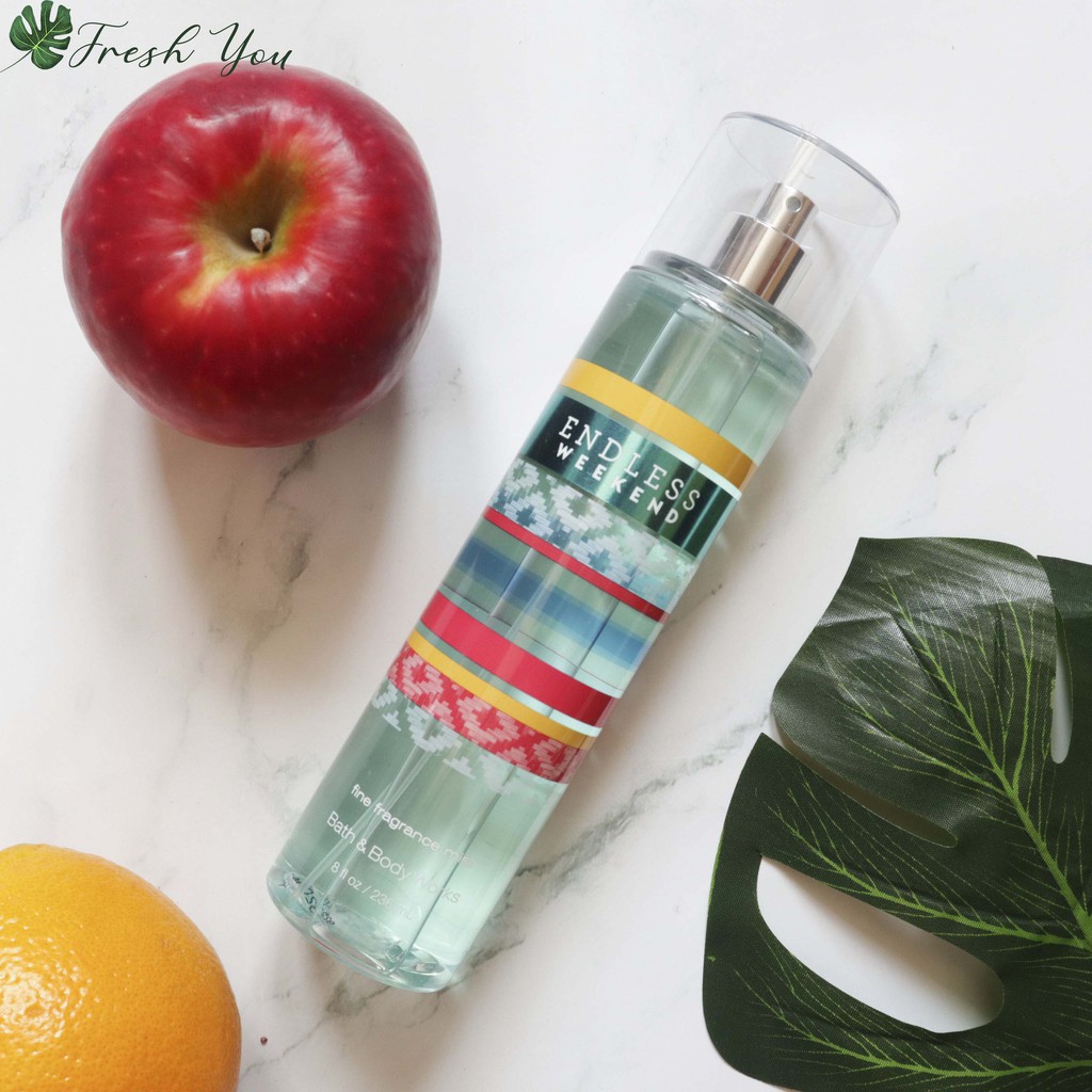 Bộ sản phẩm Bath&Body Works Endless Weekend  (Body Mist, Lotion) | BigBuy360 - bigbuy360.vn